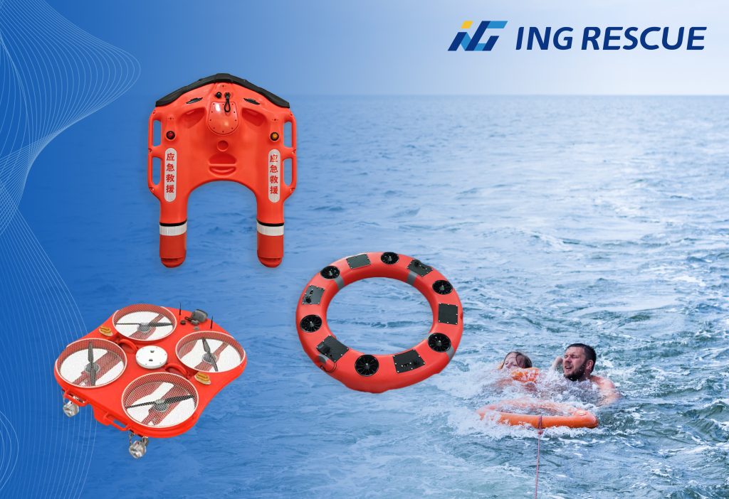 ING RESCUE remote control lifesaving buoy