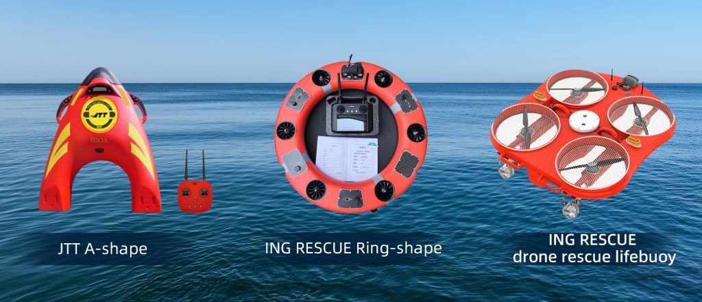 different shape of remote controlled lifebuoys