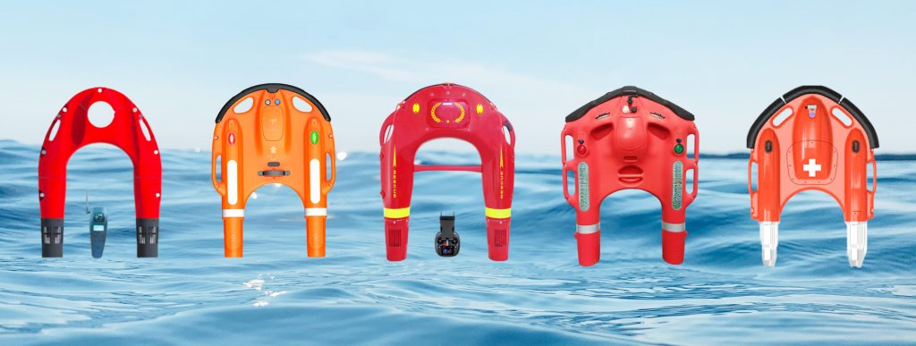 u shape remote controlled lifebuoy